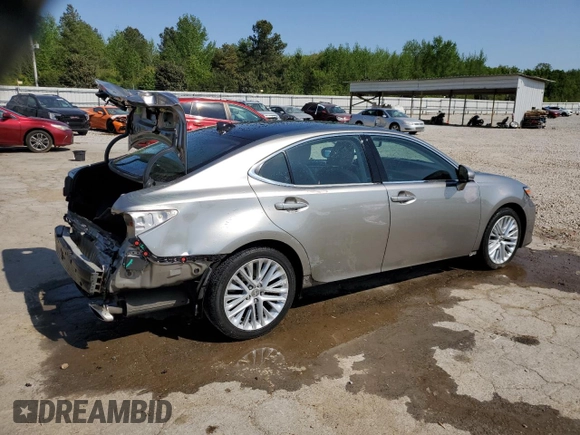 2018 Lexus ES with VIN 58ABK1GG4JU081109, listed as a Copart auction lot 53442275 with 103,752 mi miles and Salvage Title. Bid and sale history available at carsss.com. Image 3.