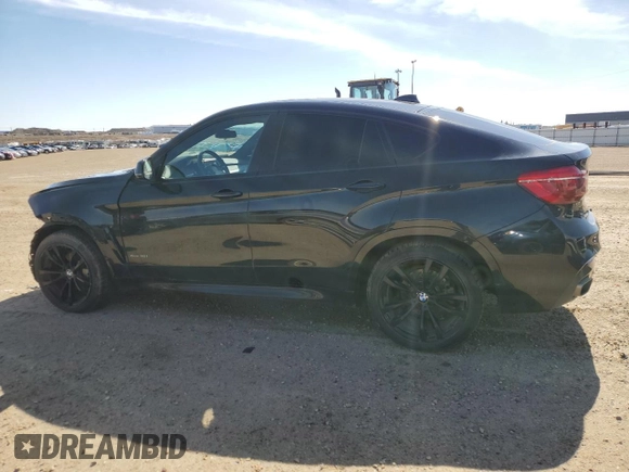 2018 BMW X6 xDrive35i z VIN 5UXKU2C52J0X51407, wystawiony jako Copart lot #54449325 z przebiegiem 125 767 mil mil oraz Szkoda całkowita • Salvage title. Historia ofert i sprzedaży dostępna na DreamBid. Obrazek 2.