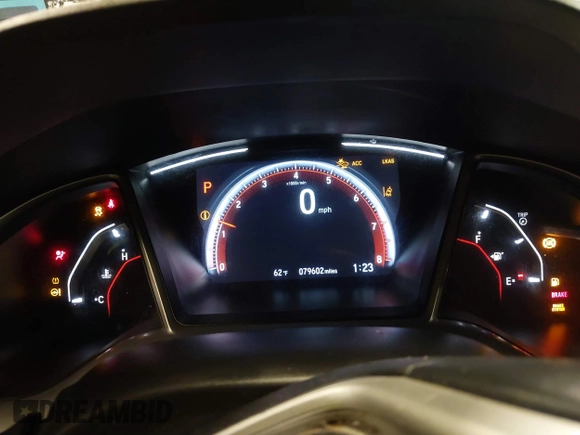 2019 Honda Civic Sport with VIN 2HGFC2F84KH590469, listed as a IAAI auction lot 41686757 with 79,602 mi miles and . Bid and sale history available at DreamBid. Image 7.