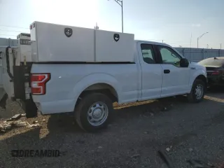 2018 Ford F-150 XL with VIN 1FTEX1C58JKD46544, listed as a Copart auction lot 46835405 with 117,003 mi miles and Clean Title. Bid and sale history available at carsss.com. Image 3.