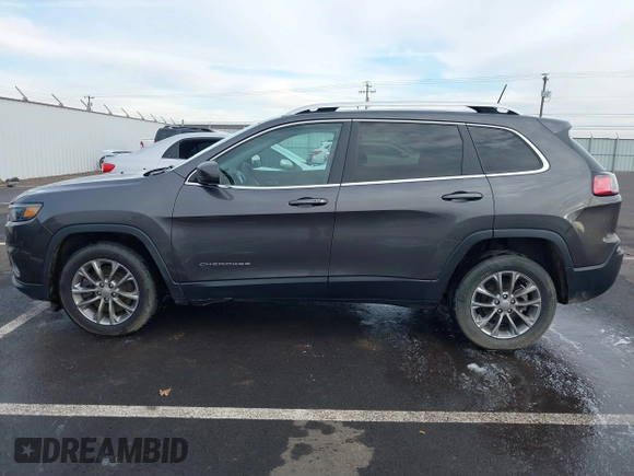 2020 Jeep Cherokee Altitude with VIN 1C4PJLLB8LD547900, listed as a IAAI auction lot 41406847 with 1 mi miles. Bid and sale history available at carsss.com. Image 13.