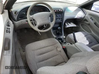 1998 Ford Mustang with VIN 1FAFP4041WF104623, listed as a Copart auction lot 50089825 with 189,313 mi miles and Salvage title. Bid and sale history available at DreamBid. Image 8.