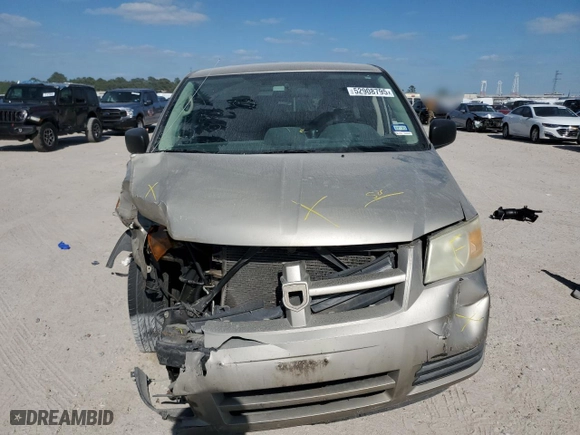 2009 Dodge Grand Caravan SE with VIN 2D8HN44E49R585395, listed as a Copart auction lot 52908795 with 304,111 mi miles and Salvage Title. Bid and sale history available at carsss.com. Image 5.