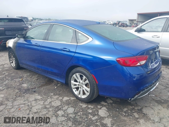 2015 Chrysler 200 Limited with VIN 1C3CCCAB7FN594110, listed as a IAAI auction lot 42187771 with Not provided miles and . Bid and sale history available at DreamBid. Image 3.