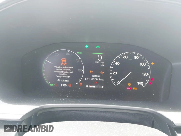 2025 Honda CR-V Sport Touring with VIN 5J6RS6H99SL012005, listed as a IAAI auction lot 42101669 with 7,945 mi miles and . Bid and sale history available at DreamBid. Image 7.