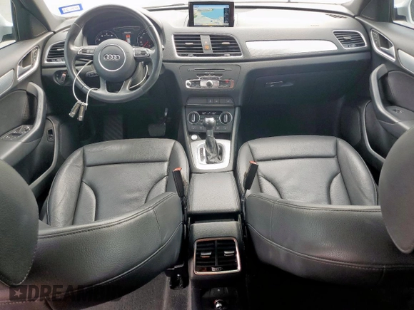 2018 Audi Q3 Premium with VIN WA1BCCFSXJR002727, listed as a Copart auction lot 56356255 with 45,092 mi miles and Salvage title. Bid and sale history available at DreamBid. Image 8.