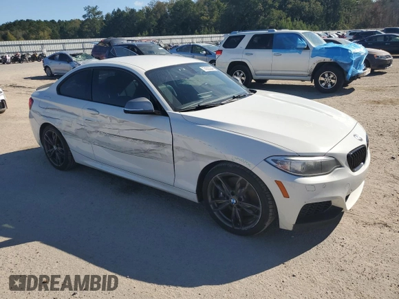 2016 BMW 2 Series M235i xDrive with VIN WBA1J9C50GV371750, listed as a Copart auction lot 74323344 with 92,512 mi miles and Clean Title. Bid and sale history available at carsss.com. Image 4.