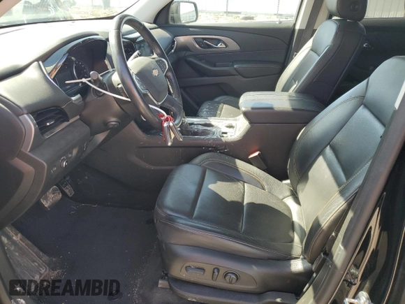 2021 Chevrolet Traverse Premier with VIN 1GNERKKW5MJ269224, listed as a Copart auction lot 47741195 with 75,806 mi miles and Salvage Title. Bid and sale history available at carsss.com. Image 7.