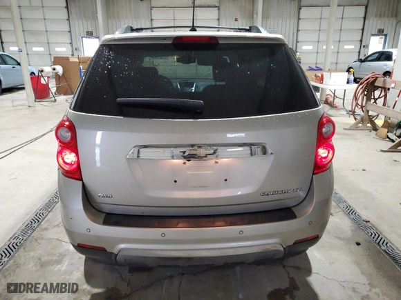 2013 Chevrolet Equinox LTZ with VIN 2GNFLGEK5D6234904, listed as a Copart auction lot 52020655 with 60,037 mi miles and Salvage Title. Bid and sale history available at carsss.com. Image 6.