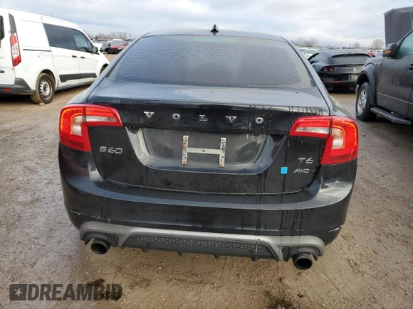 2016 Volvo S60 T6 R-Design Platinum with VIN YV1902TS5G1400876, listed as a Copart auction lot 87067904 with 80,604 mi miles and Salvage Title. Bid and sale history available at carsss.com. Image 6.