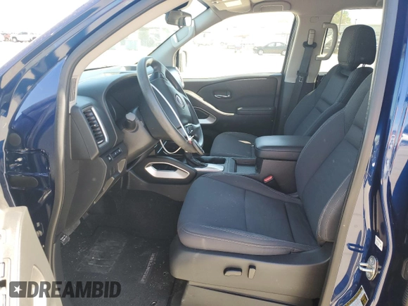 2022 Nissan Frontier SV with VIN 1N6ED1EJ9NN651877, listed as a Copart auction lot 49877255 with 46,879 mi miles and Salvage Title. Bid and sale history available at DreamBid. Image 7.