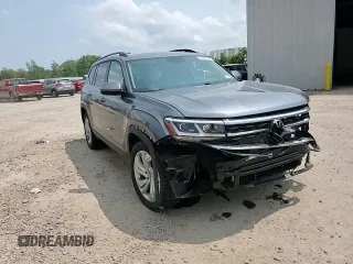 2023 Volkswagen Atlas SE with VIN 1V2KR2CAXPC553339, listed as a Copart auction lot 59667335 with 62,416 mi miles and Salvage title. Bid and sale history available at DreamBid. Image 15.