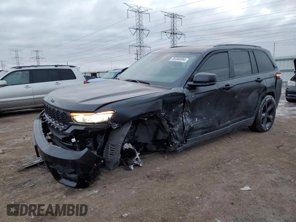 2024 Jeep Grand Cherokee Altitude X with VIN 1C4RJHAG8RC679784, listed as a Copart auction lot 86360694 with 13,018 mi miles and Salvage title. Bid and sale history available at DreamBid. Image 1.
