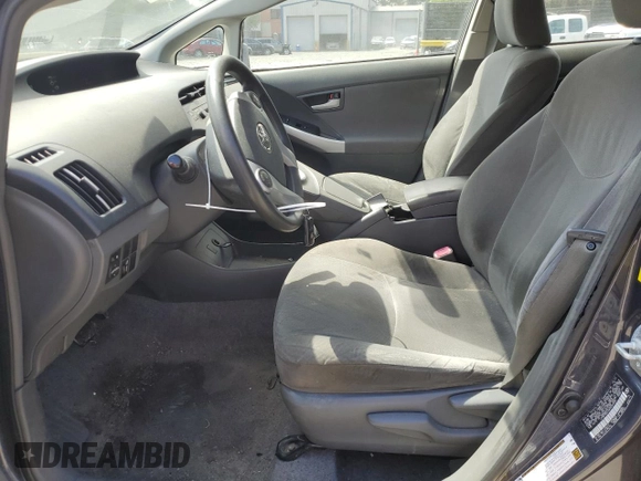 2010 Toyota Prius II with VIN JTDKN3DU5A0244933, listed as a Copart auction lot 53178125 with 236,124 mi miles and Salvage Title. Bid and sale history available at carsss.com. Image 7.