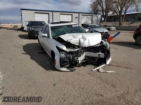 2015 Cadillac CTS Luxury RWD with VIN 1G6AR5SX3F0133672, listed as a Copart auction lot 44944205 with 52,857 mi miles and Salvage Title. Bid and sale history available at DreamBid. Image 11.