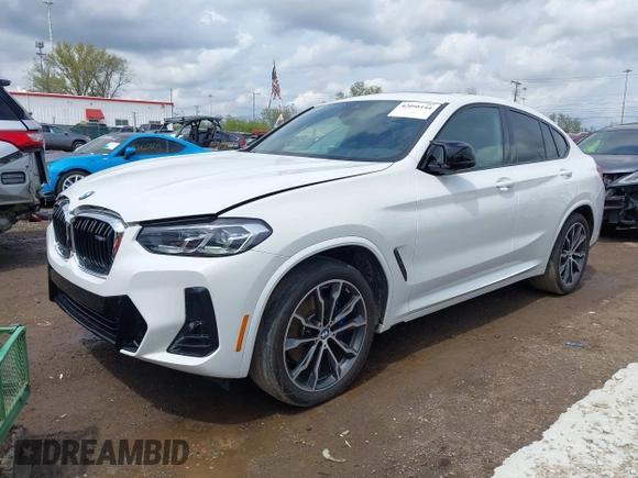 2023 BMW X4 M40i with VIN 5UX43DT03P9P97845, listed as a IAAI auction lot 42098144 with 20,807 mi miles and . Bid and sale history available at DreamBid. Image 17.