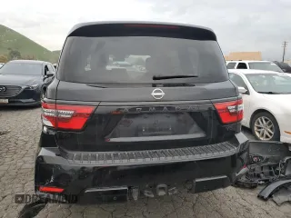 2021 Nissan Armada SL with VIN JN8AY2BA3M9373697, listed as a Copart auction lot 73402362 with 1,465 mi miles. Bid and sale history available at carsss.com. Image 6.