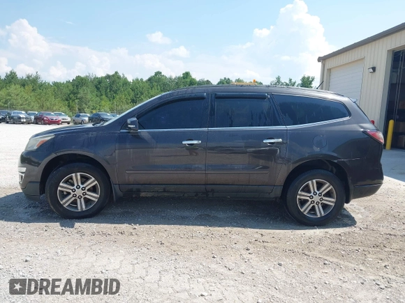 2015 Chevrolet Traverse LT with VIN 1GNKRGKD9FJ386547, listed as a IAAI auction lot 42663028 with 170,563 mi miles and . Bid and sale history available at DreamBid. Image 14.