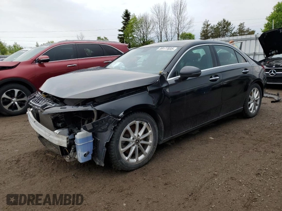 2020 Mercedes-Benz A 220 with VIN W1K3G4FB6LJ199097, listed as a Copart auction lot 59177035 with 135,571 mi miles and Clean title. Bid and sale history available at DreamBid. Image 1.
