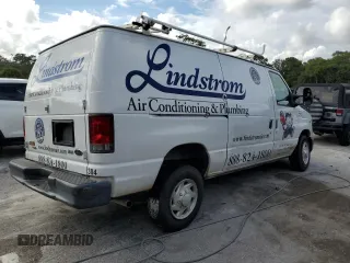 2014 Ford Econoline Cargo Commercial with VIN 1FTNE1EW5EDB05692, listed as a Copart auction lot 72186144 with 176,375 mi miles and Salvage title. Bid and sale history available at DreamBid. Image 3.