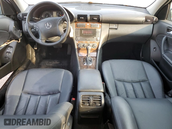 2006 Mercedes-Benz C with VIN WDBRF54J96F745713, listed as a Copart auction lot 70890424 with 44,335 mi miles and Clean Title. Bid and sale history available at DreamBid. Image 8.