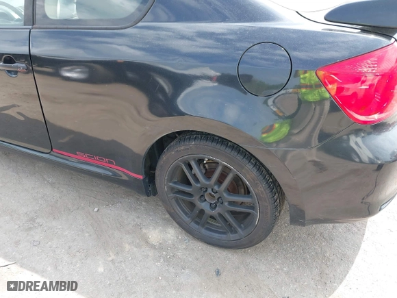 2007 Scion tC Spec with VIN JTKDE177270189720, listed as a IAAI auction lot 42091253 with 123,521 mi miles. Bid and sale history available at carsss.com. Image 6.