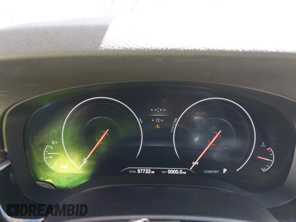 2019 BMW 5 Series 540i xDrive with VIN WBAJE7C52KWW14938, listed as a IAAI auction lot 40177765 with 57,722 mi miles and . Bid and sale history available at carsss.com. Image 15.