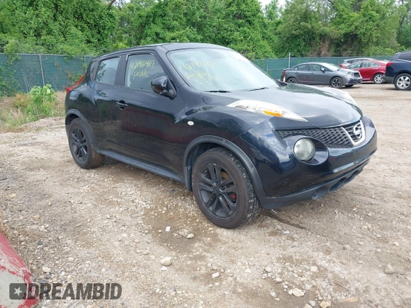 2011 Nissan Juke SV with VIN JN8AF5MR7BT017845, listed as a IAAI auction lot 42196419 with 134,348 mi miles and . Bid and sale history available at carsss.com. Image 1.
