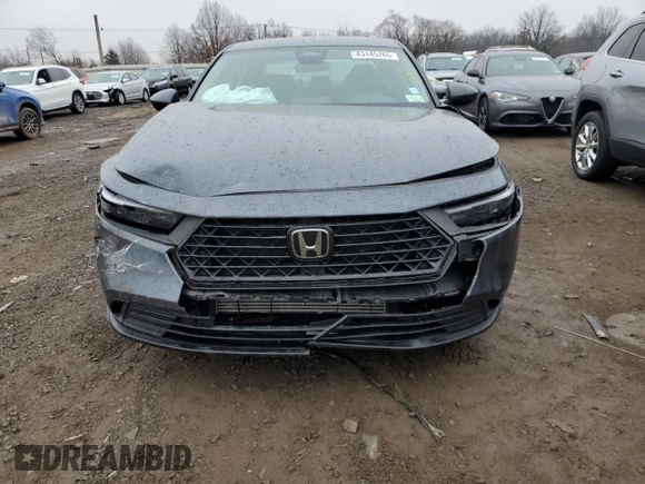 2024 Honda Accord LX z VIN 1HGCY1F20RA020116, wystawiony jako Copart lot #43145765 z przebiegiem Nie podano mil oraz Szkoda całkowita • Salvage title. Historia ofert i sprzedaży dostępna na DreamBid. Obrazek 5.