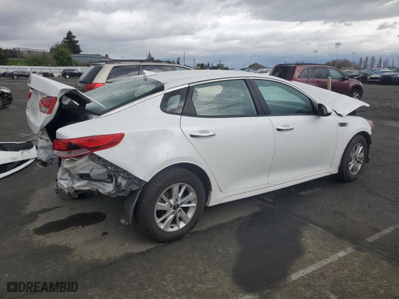 2017 Kia Optima LX with VIN 5XXGT4L32HG151970, listed as a Copart auction lot 48933575 with 95,137 mi miles and Salvage Title. Bid and sale history available at carsss.com. Image 3.
