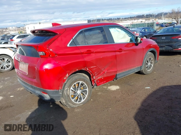 2020 Mitsubishi Eclipse Cross ES with VIN JA4AS3AA0LZ021514, listed as a IAAI auction lot 41457691 with Not provided miles and . Bid and sale history available at DreamBid. Image 4.