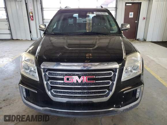 2017 GMC Terrain SLT with VIN 2GKFLUE33H6198110, listed as a Copart auction lot 45576785 with Not Provided miles and Salvage Title. Bid and sale history available at DreamBid. Image 5.