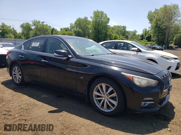 2015 Infiniti Q50 с VIN JN1BV7AR4FM407940, выставлен на аукционе Copart как лот 61205975 с пробегом 215 418 миль миль и Чистый • Clean title. История ставок и продаж доступна на DreamBid. Изображение 4.