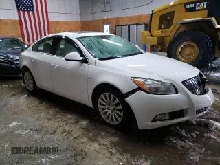 2011 Buick Regal CXL RL2 with VIN 2G4GP5EC9B9208778, listed as a Copart auction lot 44680675 with 120,574 mi miles and Clean title. Bid and sale history available at DreamBid. Image 4.