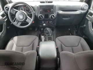 2013 Jeep Wrangler Unlimited Sport with VIN 1C4BJWDG0DL560265, listed as a Copart auction lot 58444045 with 111,354 mi miles and Salvage title. Bid and sale history available at DreamBid. Image 8.