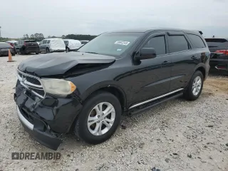 2013 Dodge Durango SXT z VIN 1C4RDHAG3DC535298, wystawiony jako Copart lot #50602245 z przebiegiem 149 705 mil mil oraz Czysty tytuł • Clean title. Historia ofert i sprzedaży dostępna na DreamBid. Obrazek 1.