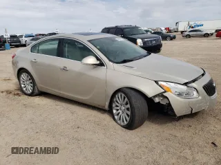 2012 Buick Regal Premium 1 with VIN 2G4GS5EK2C9142548, listed as a Copart auction lot 46497415 with 139,197 mi miles and Salvage title. Bid and sale history available at DreamBid. Image 4.