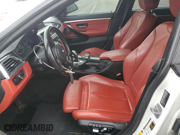 2018 BMW 4 Series 430i xDrive with VIN WBA4J3C53JBG90792, listed as a Copart auction lot 52365525 with 107,238 mi miles and Salvage Title. Bid and sale history available at DreamBid. Image 7.