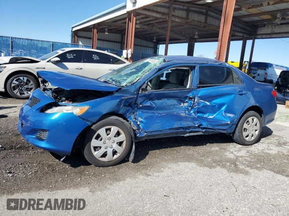 2010 Toyota Corolla with VIN 1NXBU4EE4AZ303474, listed as a Copart auction lot 49600555 with 0 mi miles and Non Repairable. Bid and sale history available at carsss.com. Image 1.