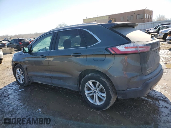 2019 Ford Edge SEL with VIN 2FMPK4J90KBC24380, listed as a Copart auction lot 46862135 with 67,905 mi miles and Salvage title. Bid and sale history available at DreamBid. Image 2.