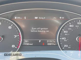 2016 Audi A6 2.0T Premium with VIN WAUCFAFC5GN186258, listed as a IAAI auction lot 41225603 with 83,817 mi miles. Bid and sale history available at carsss.com. Image 15.