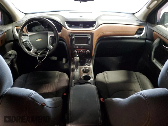 2015 Chevrolet Traverse LT with VIN 1GNKRGKD3FJ350577, listed as a Copart auction lot 51811645 with 215,276 mi miles and Clean Title. Bid and sale history available at carsss.com. Image 8.