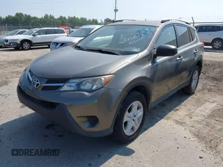 2014 Toyota RAV4 LE with VIN JTMZFREVXED034316, listed as a IAAI auction lot 42610135 with 214,871 mi miles and . Bid and sale history available at DreamBid. Image 23.