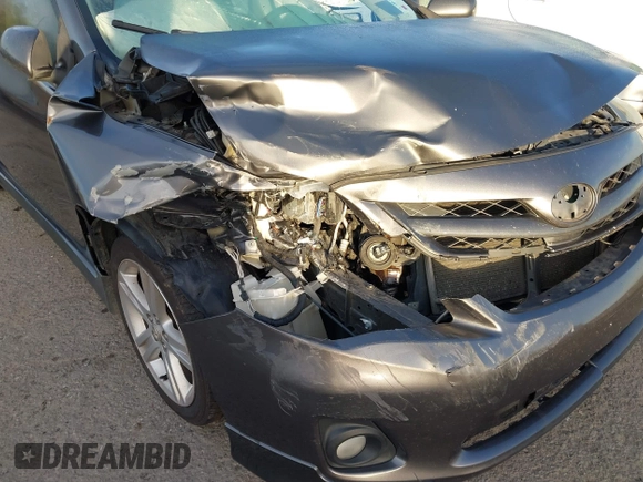 2013 Toyota Corolla L with VIN 5YFBU4EE8DP172328, listed as a IAAI auction lot 41734533 with 156,512 mi miles. Bid and sale history available at carsss.com. Image 6.