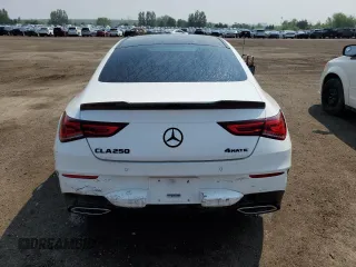 2023 Mercedes-Benz CLA 250 with VIN W1K5J4HB0PN345404, listed as a Copart auction lot 58821575 with 25,707 mi miles and Salvage title. Bid and sale history available at DreamBid. Image 6.