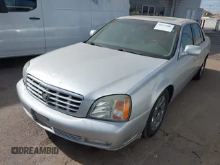 2002 Cadillac DeVille DTS with VIN 1G6KF57972U262315, listed as a IAAI auction lot 41537606 with 151,664 mi miles. Bid and sale history available at carsss.com. Image 6.