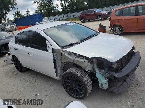 2010 Nissan Sentra S with VIN 3N1AB6AP3AL712376, listed as a Copart auction lot 61208285 with 196,524 mi miles and Salvage title. Bid and sale history available at DreamBid. Image 4.