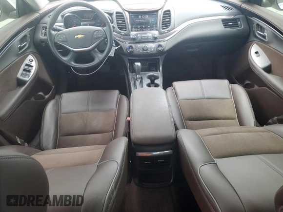 2014 Chevrolet Impala LT with VIN 2G1125S30E9108224, listed as a Copart auction lot 55293205 with 77,496 mi miles and Salvage Title. Bid and sale history available at DreamBid. Image 8.