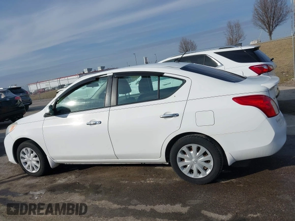 2012 Nissan Versa SV with VIN 3N1CN7AP1CL917560, listed as a IAAI auction lot 41503638 with 155,077 mi miles. Bid and sale history available at carsss.com. Image 14.