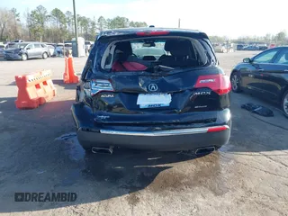 2012 Acura MDX Tech/Entertainment Pkg with VIN 2HNYD2H42CH509110, listed as a IAAI auction lot 41908447 with 183,204 mi miles. Bid and sale history available at carsss.com. Image 16.